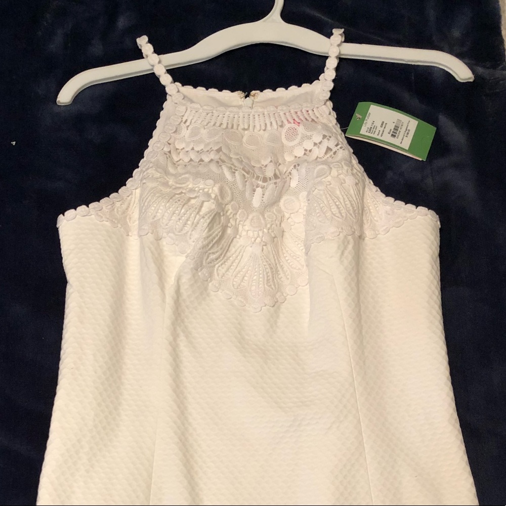 White Lilly Pulitzer shift dress